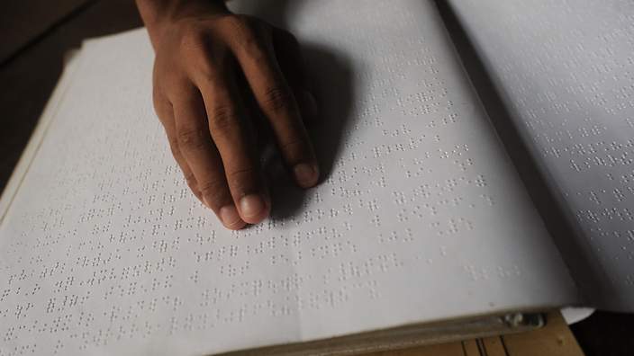 MYANMAR-SOCIAL-HANDICAP-BLIND