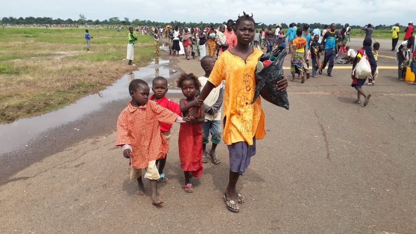 Refugees on the move in CAR (UNHCR)